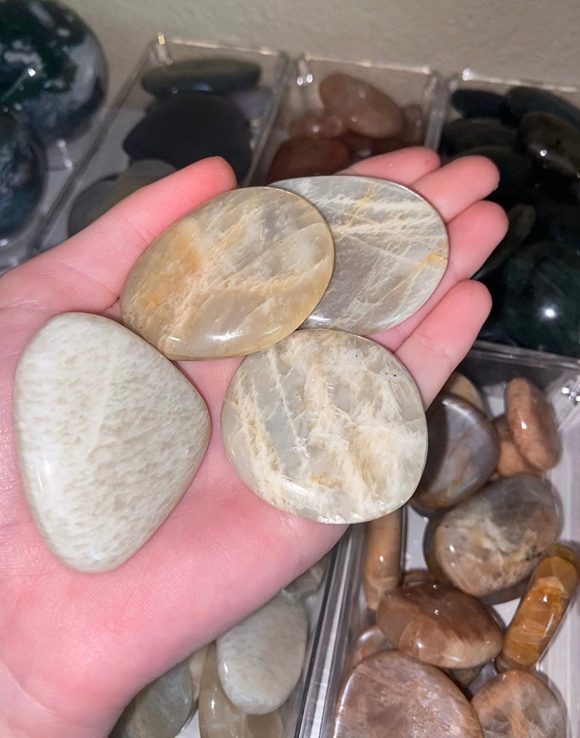 flashy moonstone flatstone