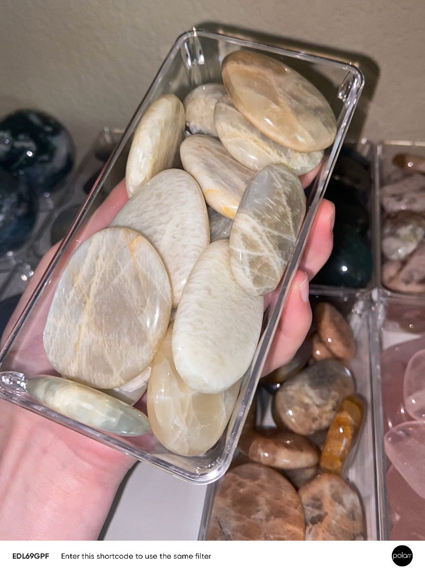 flashy moonstone flatstone